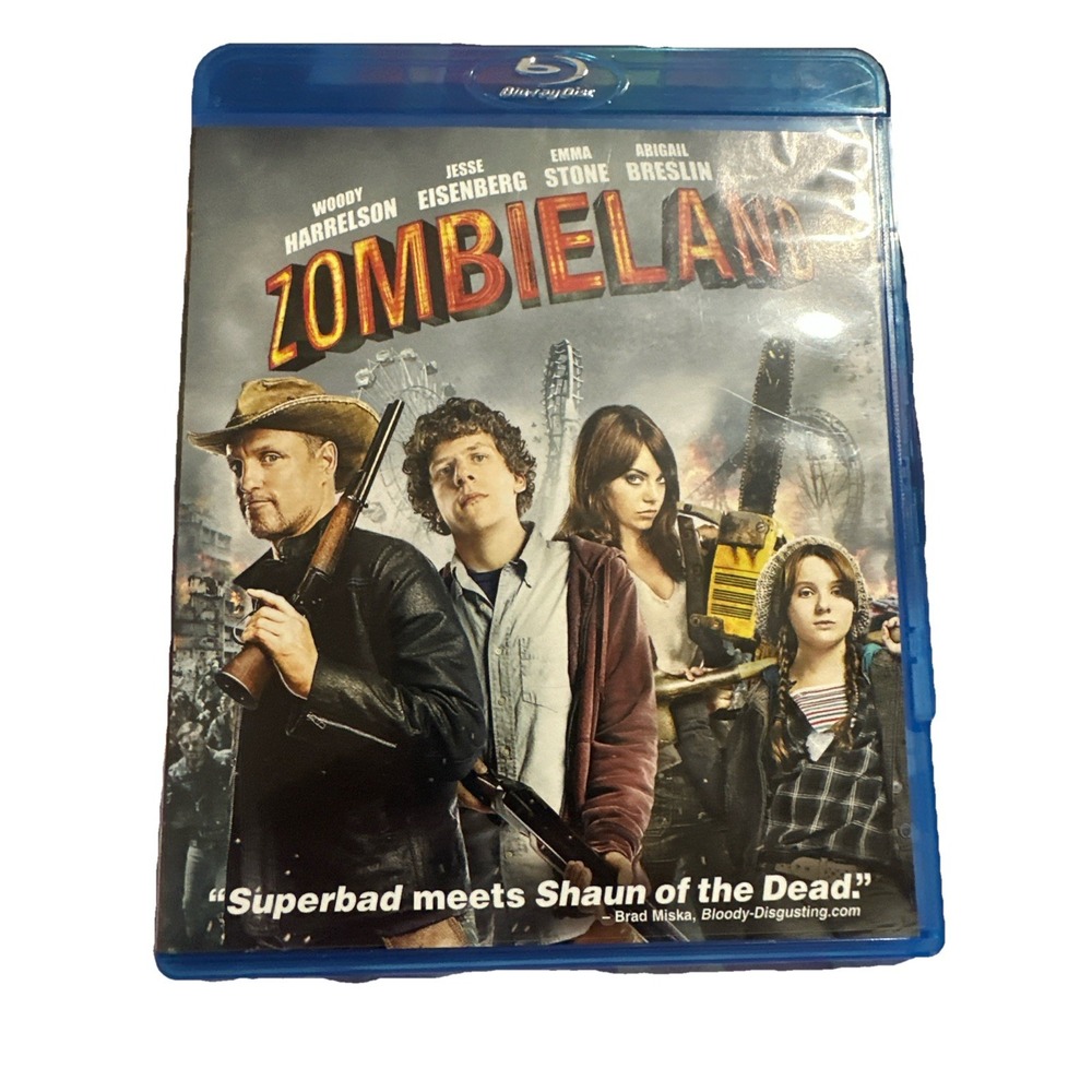 Zombieland NEW Sealed BluRay‎ 2009 Woody Harrelson, Jesse Eisenberg